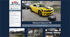 Desktop Screenshot of kingwheelcovers.com